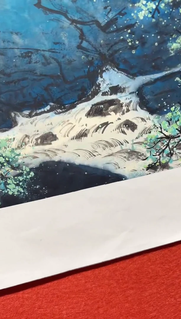 国画秦燕格国画手绘作品Y17