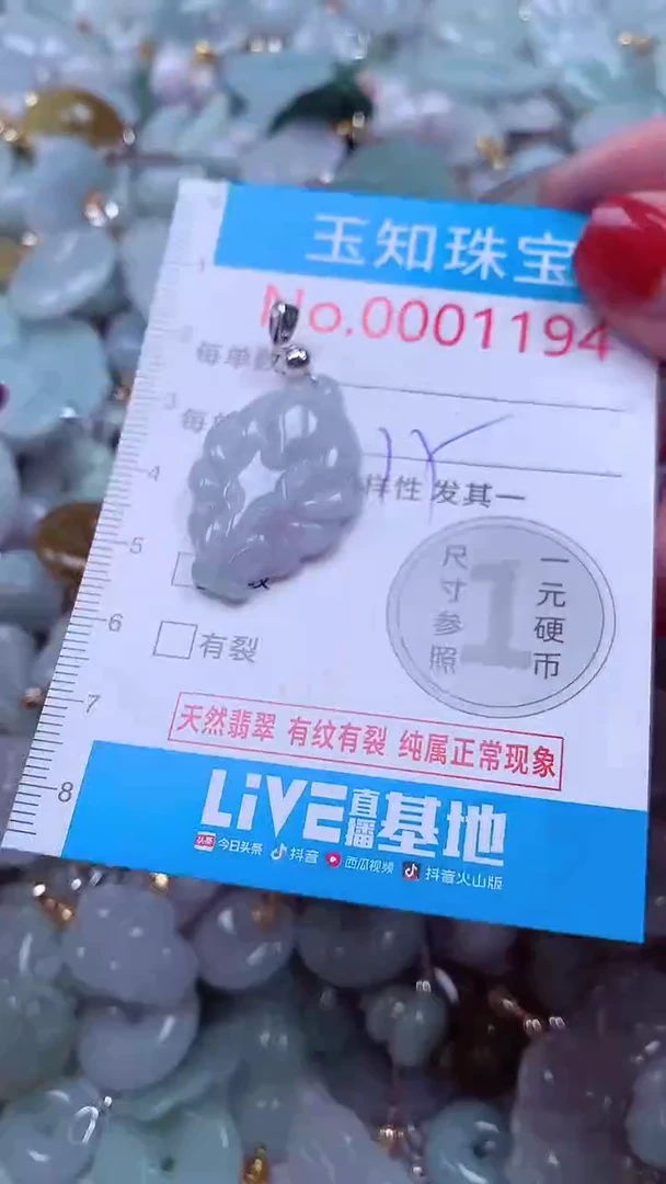 吊坠(不含链)未镶嵌翡翠1194