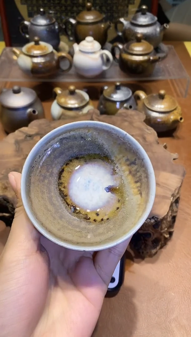 影*奢瓷柴烧茶器专拍链接502 微瑕