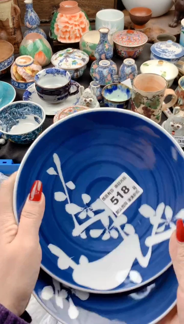 【闪购商品】瓷片518号九姑娘工艺品瓷器