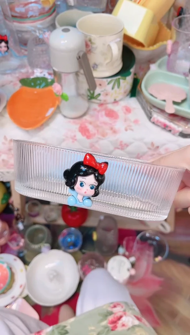 摆件品质好发货快放心拍！白雪公主水果收纳盒