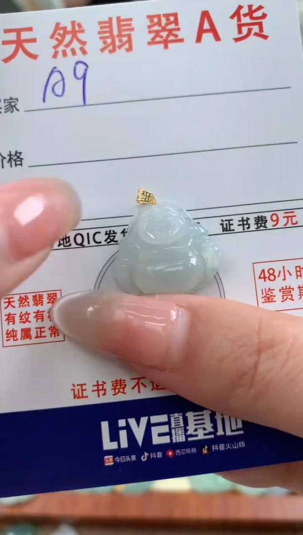 【闪购商品】翡翠颈饰18K金镶嵌多样性发其一