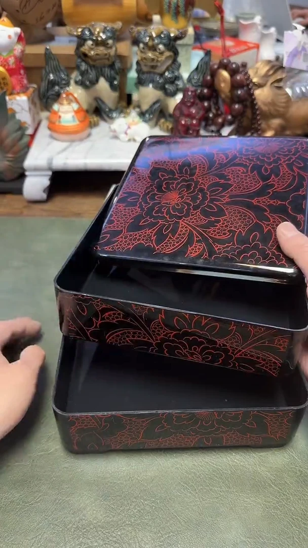 德****5393树脂2层盖盒