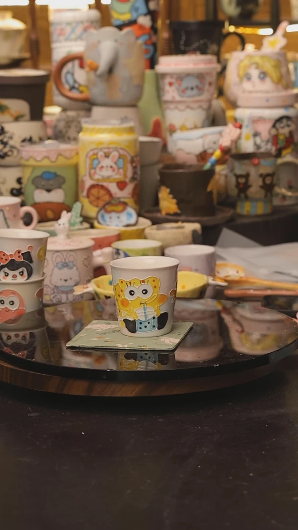 景德镇釉下彩绘设计师款式陶瓷