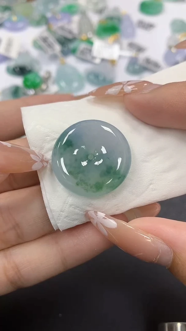 颈饰未镶嵌翡翠a货假一赔三支持复检百元上9元证书费自理