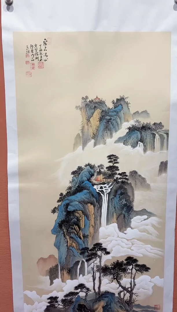 国画师立照老师国画作品