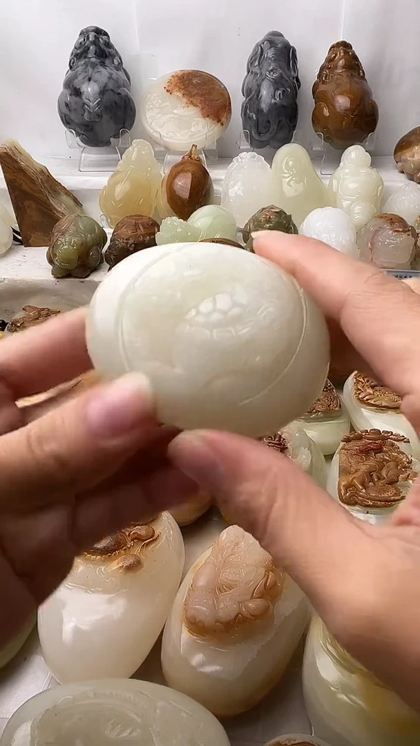 石材古青石棉纹正常不退换龙龟