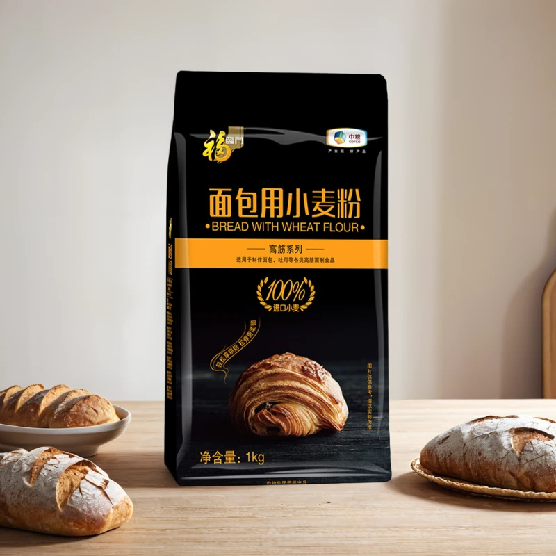 福临门麦类粉/面粉高筋系列1Kg×1袋