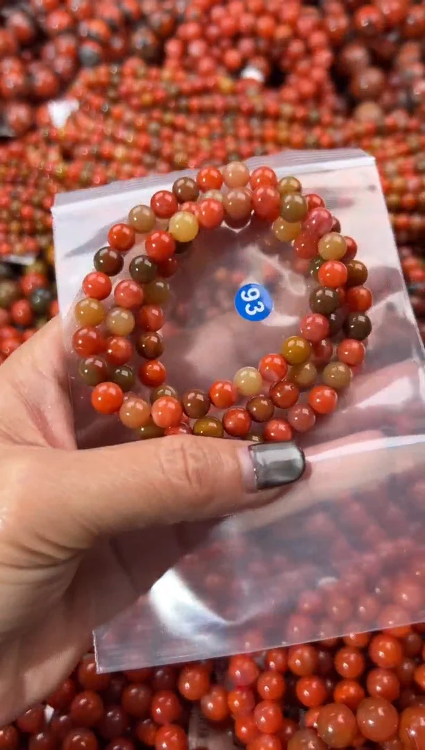 未镶嵌手串南红玛瑙7+