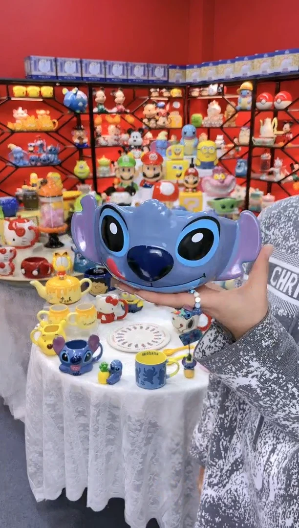 【闪购商品】.@@史迪奇水果沙拉碗