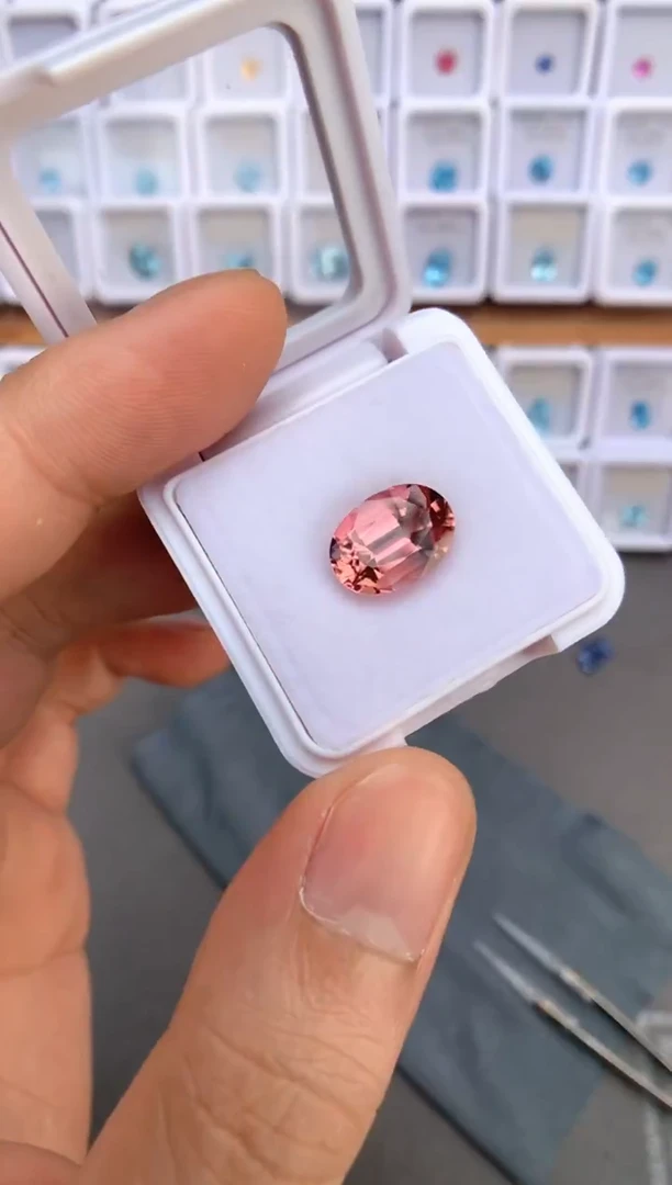 未镶嵌裸石定制碧玺5.81ct