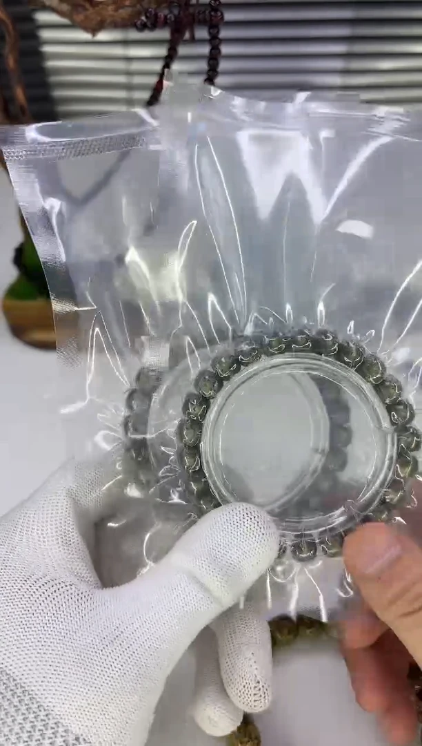 星月菩提手串墨冰