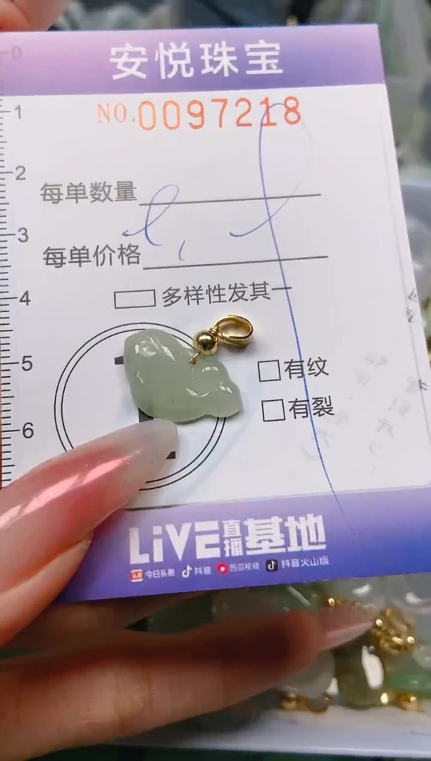 【闪购商品】翡翠颈饰未镶嵌闪购0097218