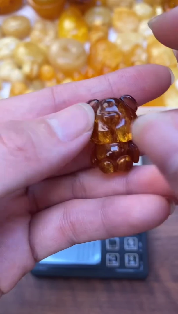 裸石琥珀未镶嵌天然琥珀蜜蜡