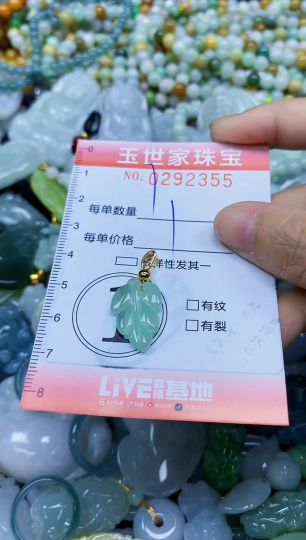 翡翠未镶嵌颈饰闪购0292355