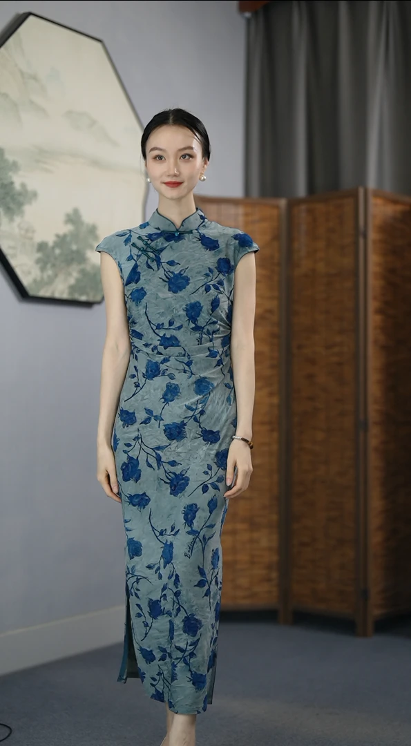 【25新款】 茉俪 精致改良旗袍日常网红旗袍ins新中式