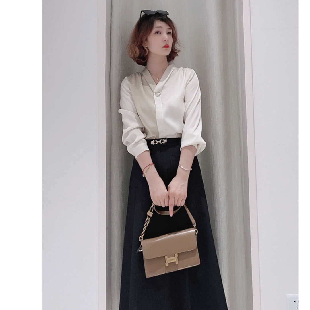 天轩时尚洋气长袖衬衫