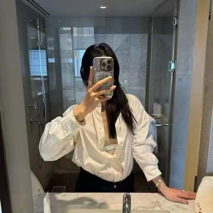 At the bagel新款秋季oversize衬衣 韩国东大门no退换