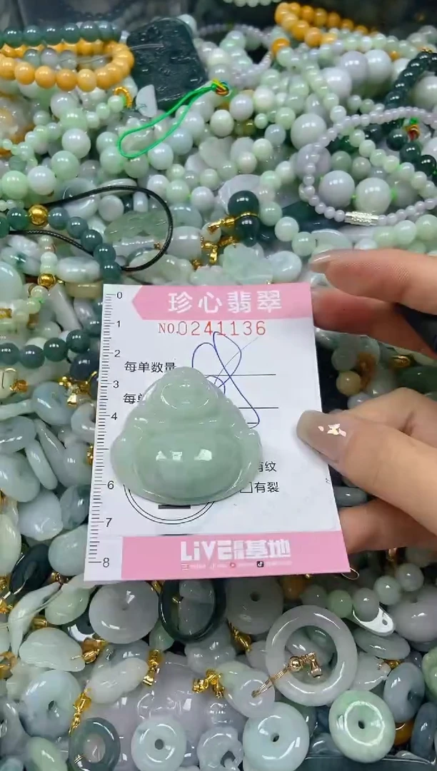 翡翠未镶嵌颈饰闪购0241136