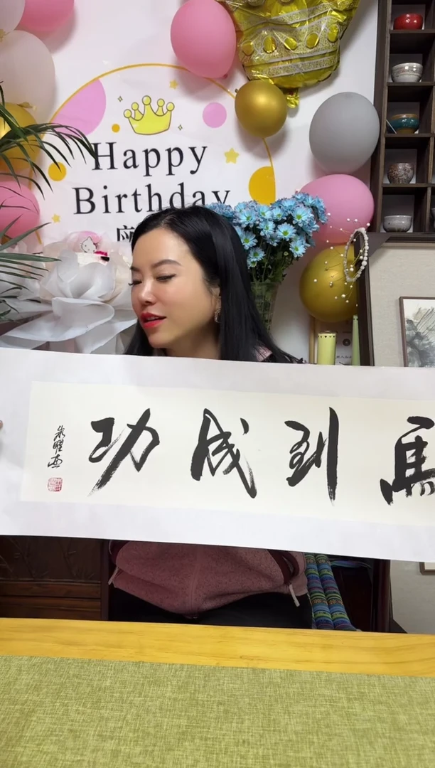 书法ZYK 01 书法 马到成功2