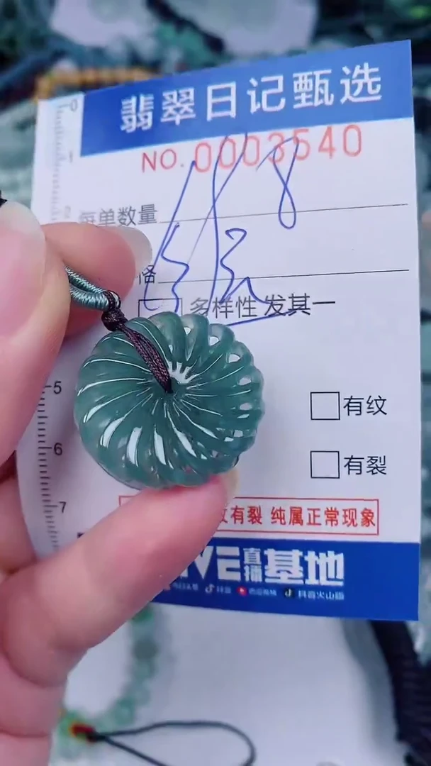 翡翠未镶嵌颈饰00003540