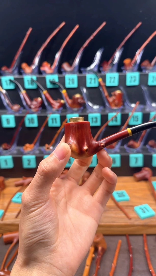 一物一图檬子木手工香烟嘴
