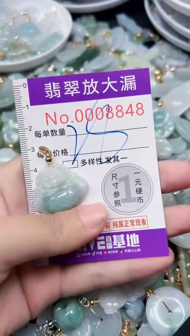 颈饰未镶嵌翡翠8848