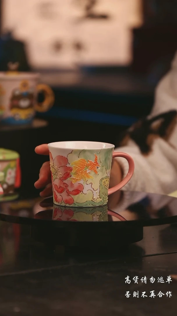 陶瓷景德镇可爱设计师款陶瓷