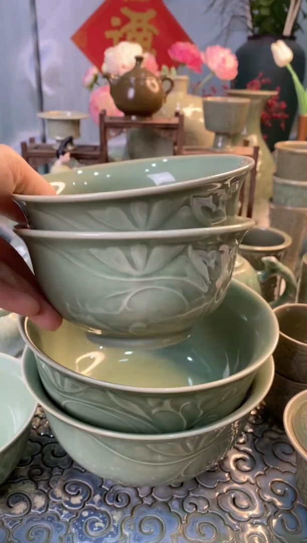 【闪购商品】5.5英寸玉兰碗微瑕b000022】2个