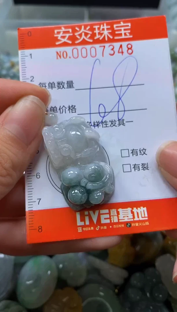 颈饰未镶嵌翡翠闪购0007348