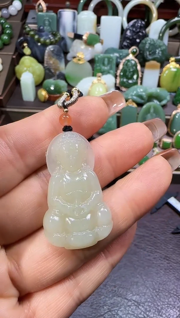 未镶嵌和田玉挂件【宏1217】26