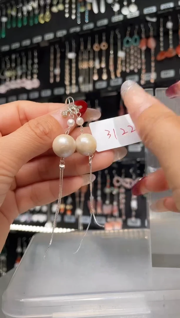 【闪购商品】紫晶耳饰银S925镶嵌喜欢拍