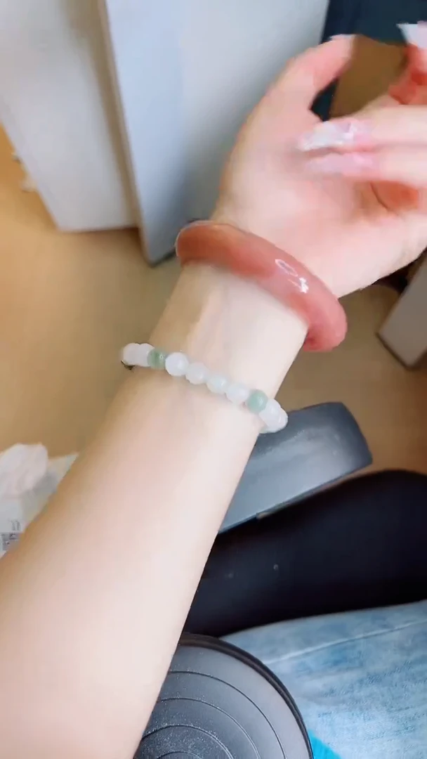 【闪购商品】石英质玉手镯未镶嵌S47-59/60