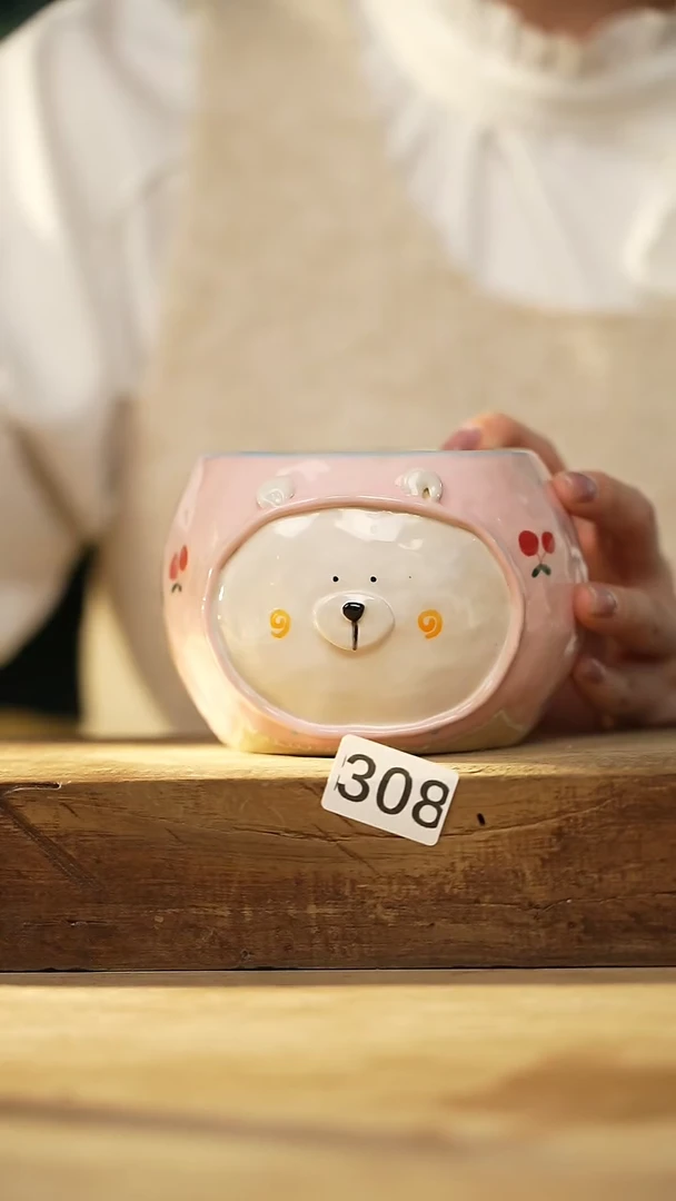 【闪购商品】瓷片手绘·杯/设计师 xudu 款