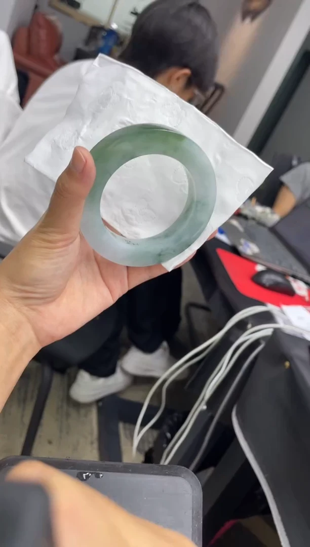未镶嵌手镯定制翡翠我****এ圆条WHFCDZS-28-SZ