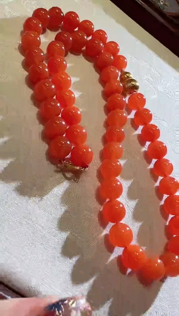 颈饰未镶嵌南红玛瑙南红项链
