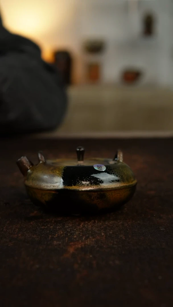 柴烧裸烧 乌金提梁   130cc 683