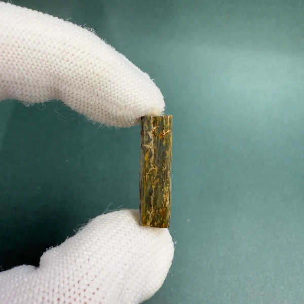 ST1047天然猛犸牙一字三通支持鉴定假一罚四