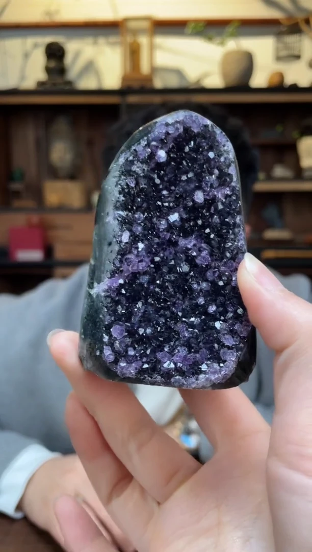 【闪购商品】水晶摆件未镶嵌014紫水晶摆件ST多样性发一