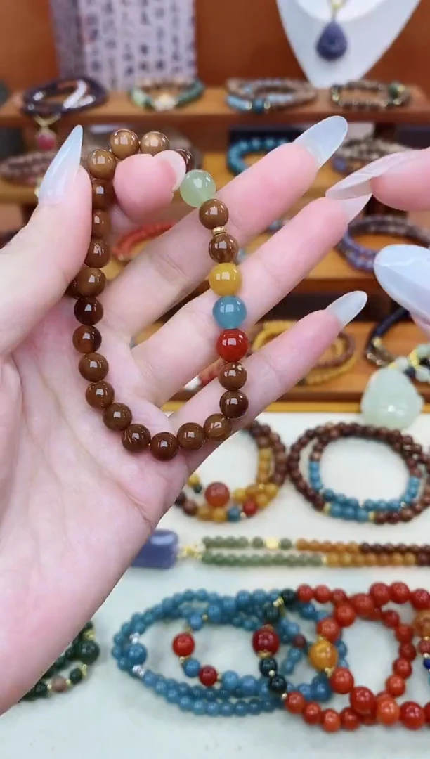 未镶嵌库克手串库克单圈四喜