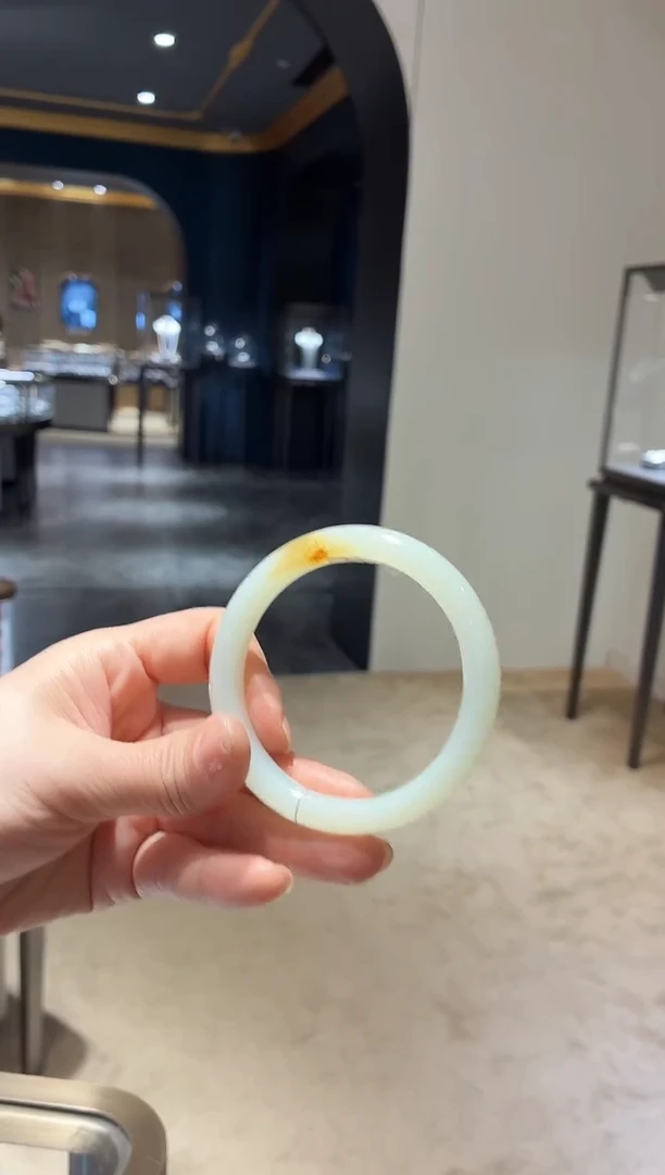 未镶嵌手镯和田玉182【】不退不换圈口59-60