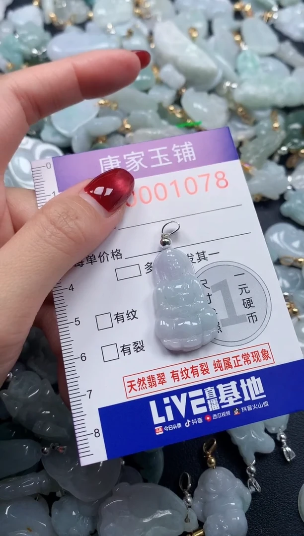 颈饰未镶嵌翡翠1078