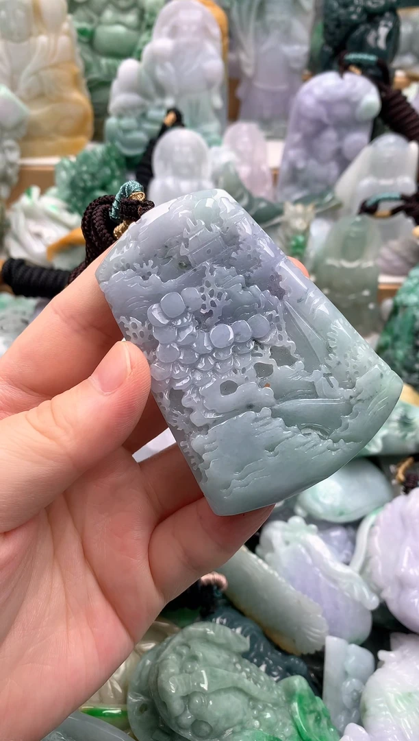吊坠(不含链)未镶嵌翡翠1