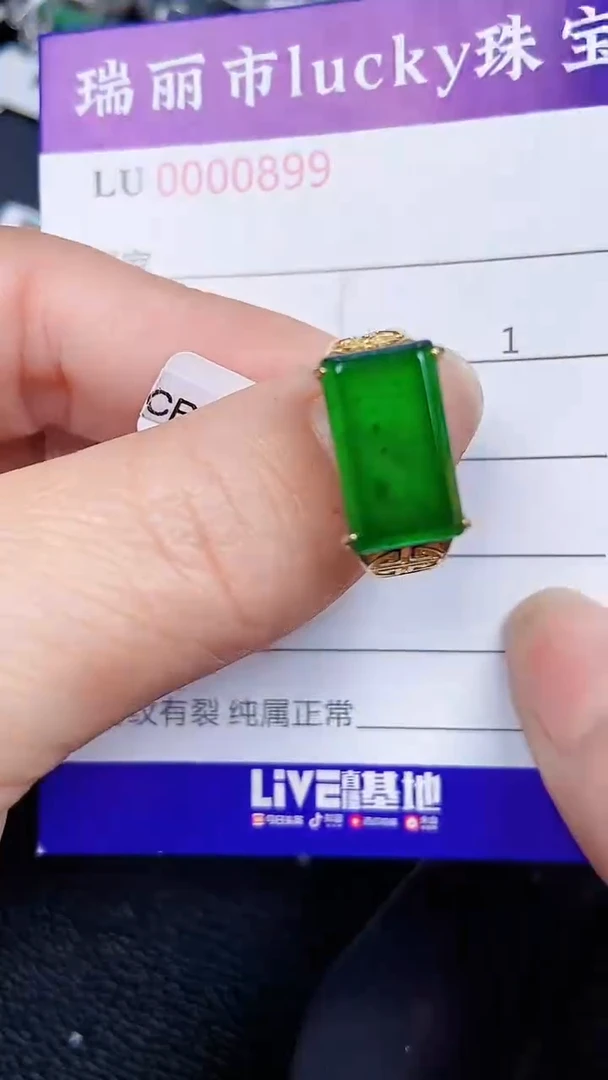 颈饰银S925镶嵌翡翠0899