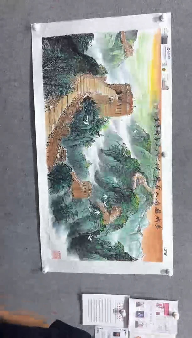 国画张传亭老师的作品3