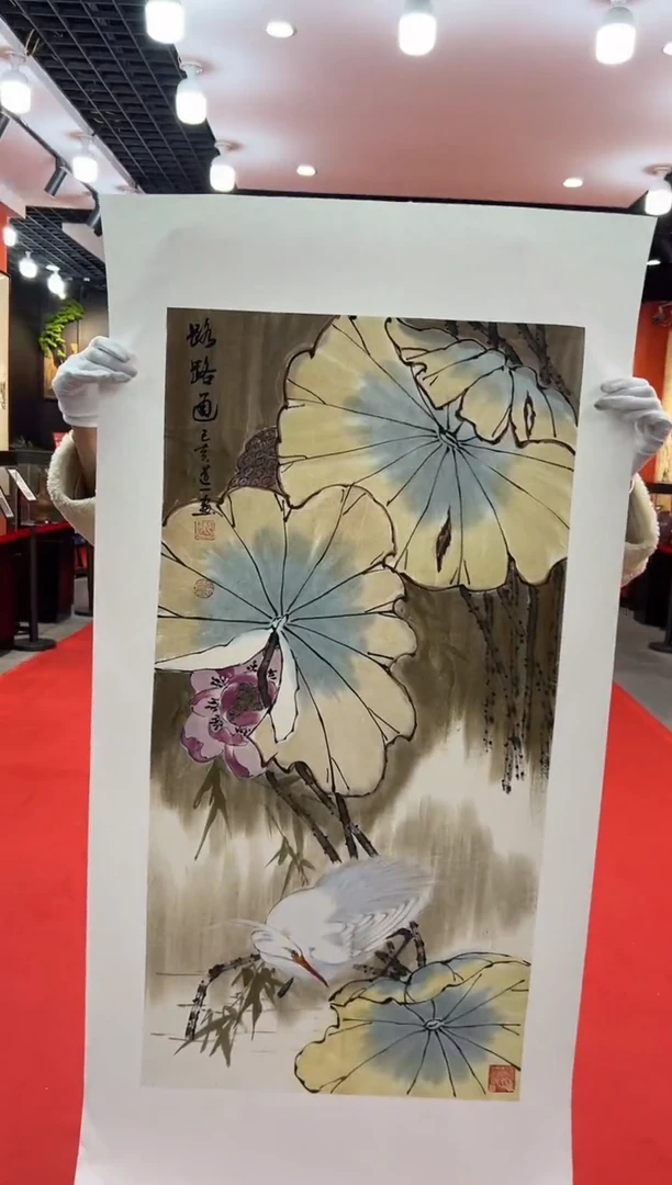 【闪购商品】国画道一老师亲笔绘画作品B72