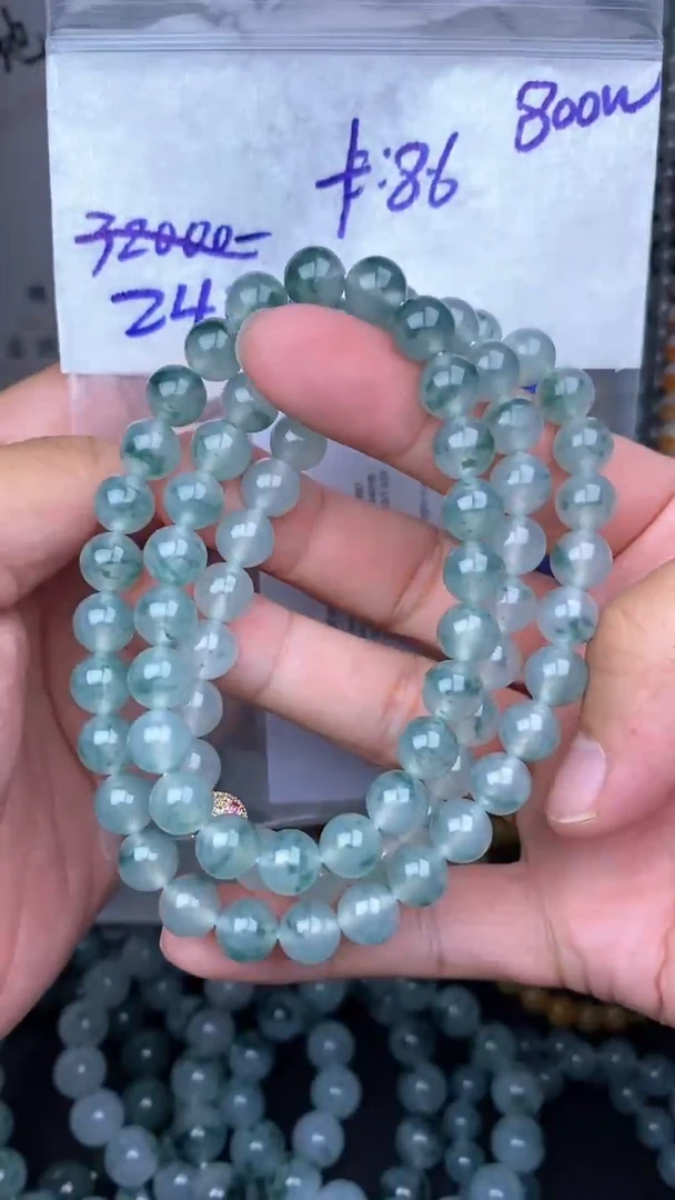 未镶嵌定制翡翠毛货需精细抛光拍一发一