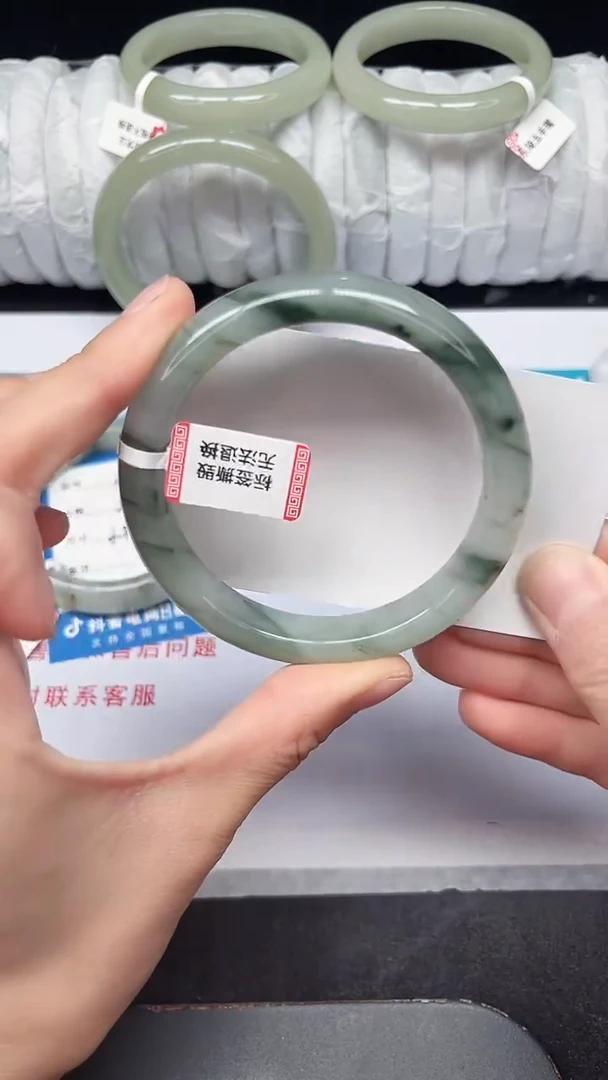 未镶嵌手镯石英质玉392-59/60