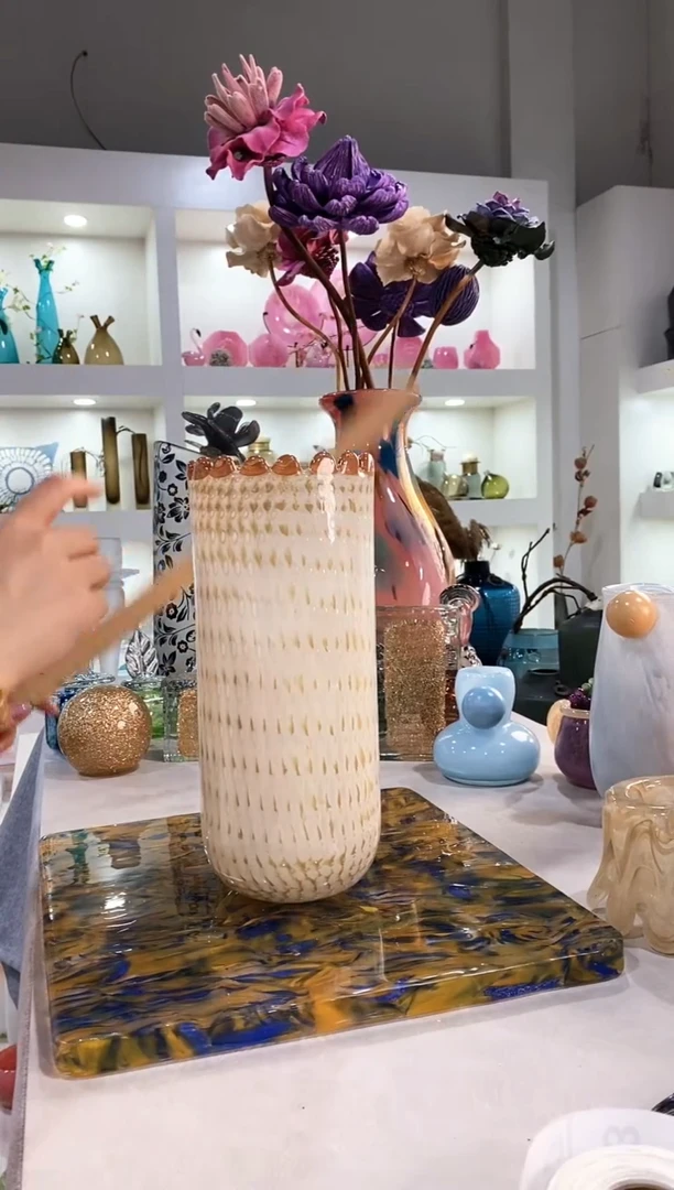 慕忆家手作琉璃花29*10