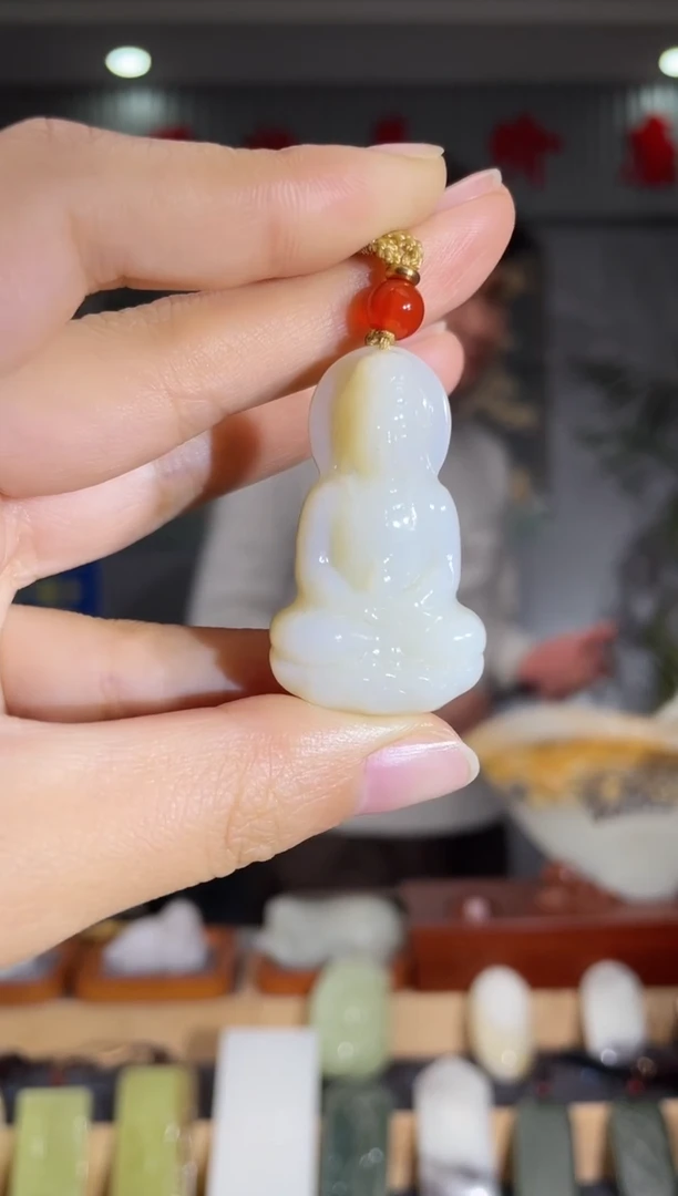 【闪购商品】和田玉颈饰未镶嵌拍一发一 多样性发货